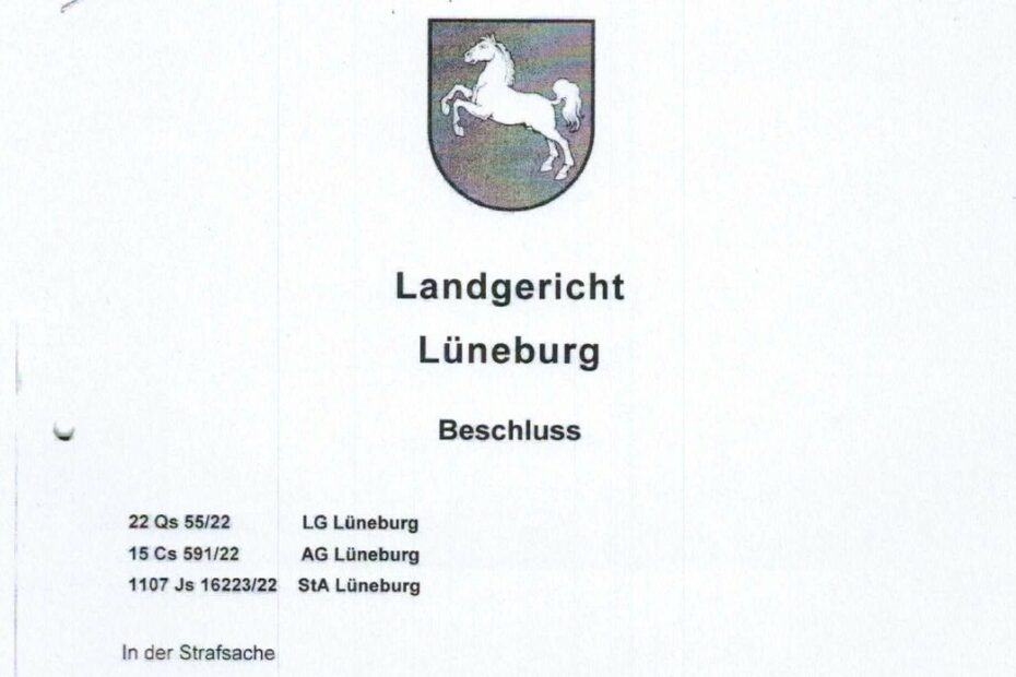 Beschluss Landgericht Lüneburg