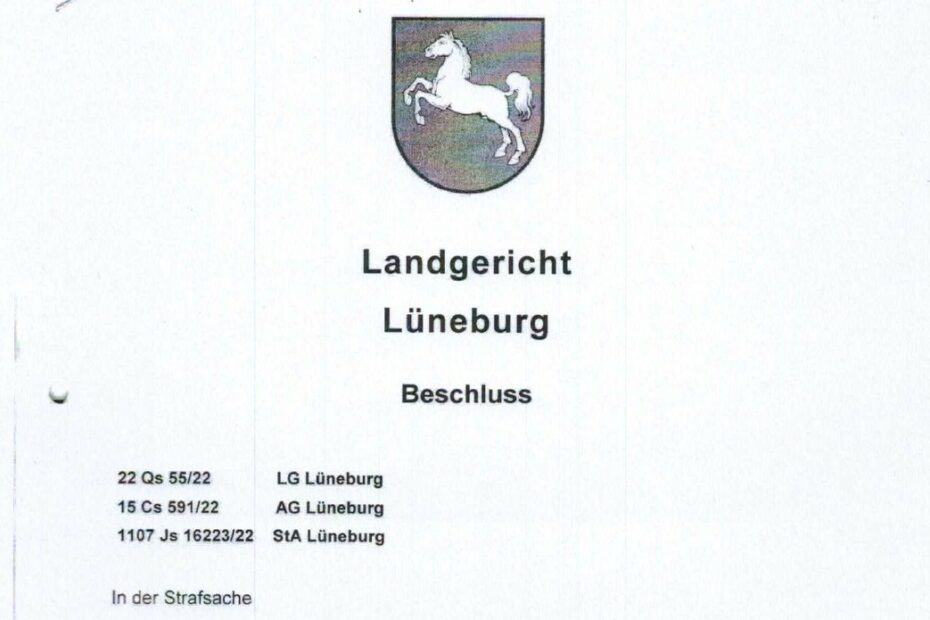 Beschluss Landgericht Lüneburg
