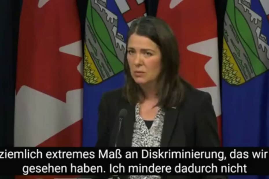 Ministerpräsidentin von Alberta Kanada